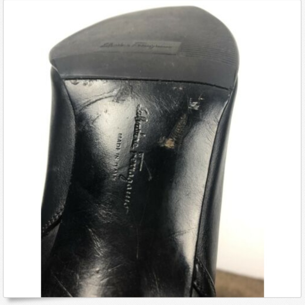 SALVATORE FERRAGAMO Women's Size 8.5B Tall Boots - Picture 4 of 8